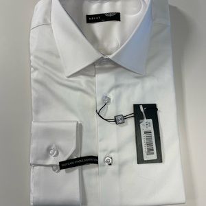 Horst men’s long sleeved white dress shirt, nwt